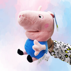 Kaisukas Põrsas Peppa, "George", heliefektidega, 29 cm цена и информация | Мягкие игрушки | kaup24.ee