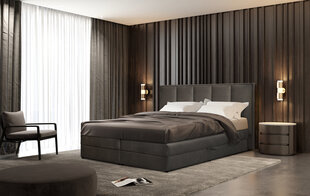 Континентальная кровать Roma, 180x200 см, коричневый цвет цена и информация | Кровати | kaup24.ee