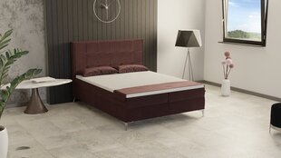 Континентальная кровать Candy, 140x200 см, красный цвет цена и информация | Кровати | kaup24.ee