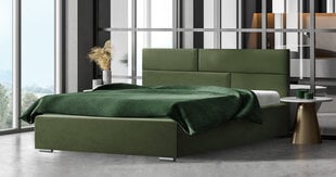 Кровать Prato 120x200 см, зеленый цвет цена и информация | Кровати | kaup24.ee
