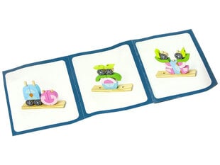 Puidust ruumiline pusle lastele Lean Toys Öökull 3D цена и информация | Игрушки для девочек | kaup24.ee