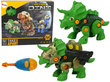Mängu dinosaurus poistele Lean Toys, roheline hind ja info | Poiste mänguasjad | kaup24.ee