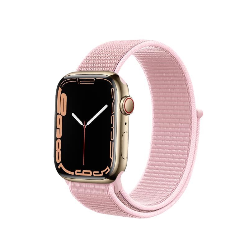 Rihm Apple Watchile 38/40/41mm (puudervärv) hind ja info | Nutikellade ja nutivõrude tarvikud | kaup24.ee