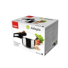 Kiirkeedupott Adagio, 6l hind ja info | Banquet Sanitaartehnika, remont, küte | kaup24.ee