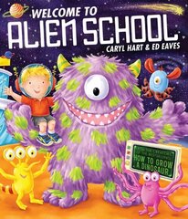 Welcome to Alien School hind ja info | Väikelaste raamatud | kaup24.ee