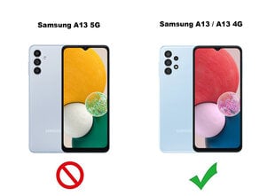 Protection set - Samsung Galaxy A13/ A13 4G (real liquide Easy clean) + ekraani kaitseklaas Basic 2.5D hind ja info | Telefonikaaned ja ümbrised | kaup24.ee