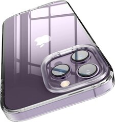 Crystal Clear glass hard case skirtas Apple iPhone 14 Pro Max hind ja info | Telefoni kaaned, ümbrised | kaup24.ee