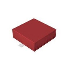 Punane kast magnetiga suuruses S. Valge sisemus цена и информация | Подарочные упаковки | kaup24.ee