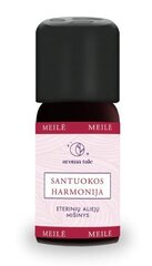 Eeterlike õlide segu abieluharmoonia, 10 ml цена и информация | Эфирные, косметические масла, гидролаты | kaup24.ee