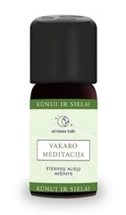 Eeterlike õlide segu õhtuseks meditatsiooniks, 10 ml цена и информация | Эфирные, косметические масла, гидролаты | kaup24.ee