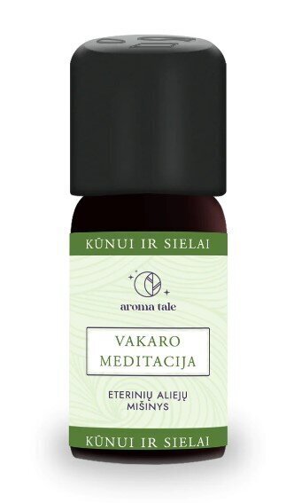 Eeterlike õlide segu õhtuseks meditatsiooniks, 10 ml цена и информация | Eeterlikud ja kosmeetilised õlid | kaup24.ee