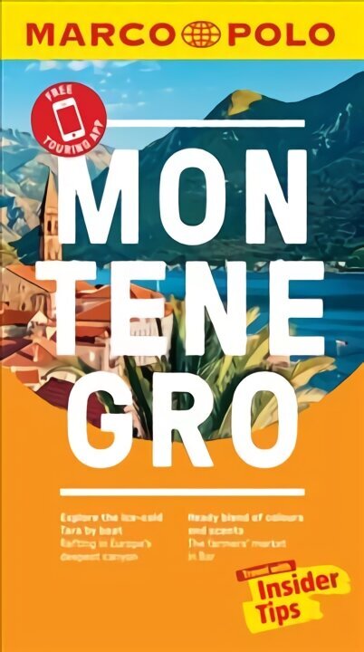 Montenegro Marco Polo taskureisijuht – väljatõmmatava kaardiga цена и информация | Reisiraamatud, reisijuhid | kaup24.ee