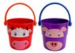 Värviliste ämbrite komplekt loomadega Inna hind ja info | Imikute mänguasjad | kaup24.ee