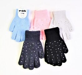 Детские перчатки Lutini, светло-серые 8225090-1761 цена и информация | Аксессуары для детей | kaup24.ee