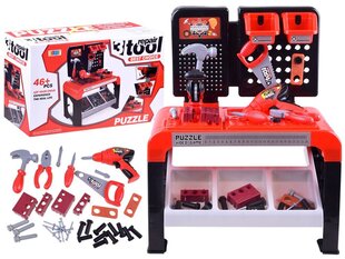 Suur töökoda, laud ja tööriistad ZA3559 hind ja info | Poiste mänguasjad | kaup24.ee
