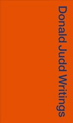 Donald Juddi kirjutised: 1958–1993 hind ja info | Kunstiraamatud | kaup24.ee