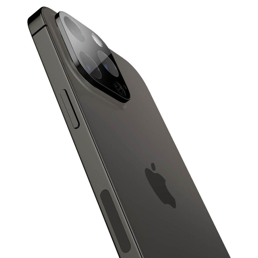 Spigen Optik kaamerakaitse iPhone 14 PRO / 14 Pro Max цена и информация | Ekraani kaitsekiled | kaup24.ee