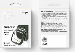 Ringke RGK1523CLGRN цена и информация | Аксессуары для смарт-часов и браслетов | kaup24.ee