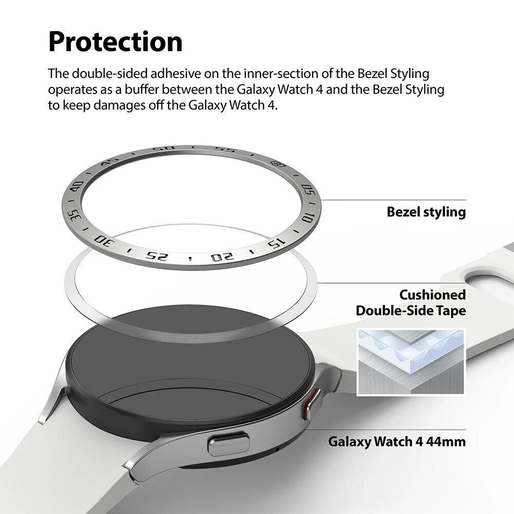 Ringke Bezel Styling Galaxy Watch 4 44mm hind ja info | Nutikellade ja nutivõrude tarvikud | kaup24.ee
