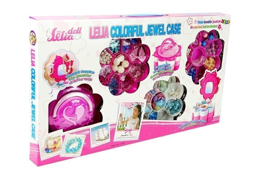 Ehtehelmeste komplekt tüdrukutele Lean Toys, roosa hind ja info | Tüdrukute mänguasjad | kaup24.ee
