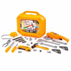 Tööriistakast koos lihvimismasinaga, 30 o. hind ja info | Poiste mänguasjad | kaup24.ee