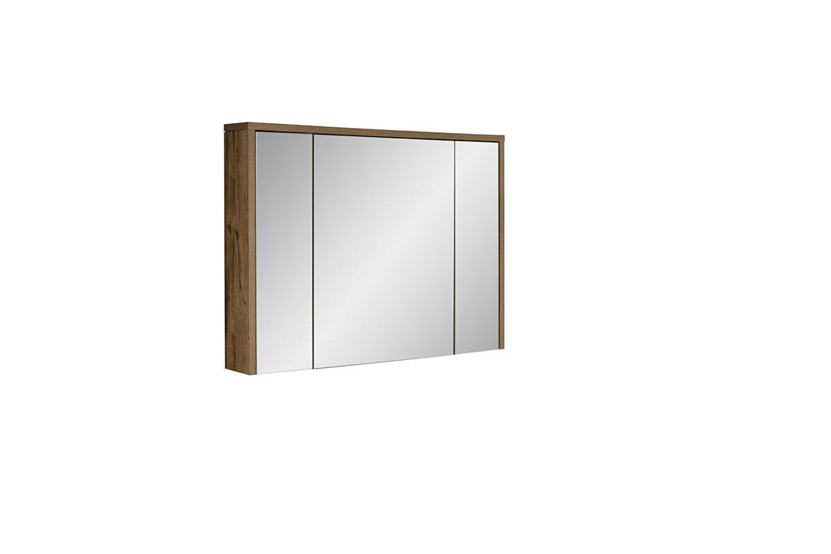 Vannitoa peeglikapp ilma valgustuseta Tamm Hunton 75x100x16 cm HAMPTON цена и информация | Vannitoakapid | kaup24.ee
