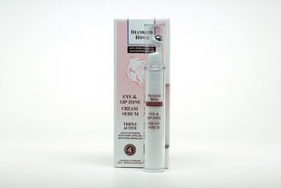 Kreem-seerum (kolmekordne toime) silmade ja huulte kontuurile diamond rose 15 ml, BDR219 hind ja info | Silmakreemid, seerumid | kaup24.ee