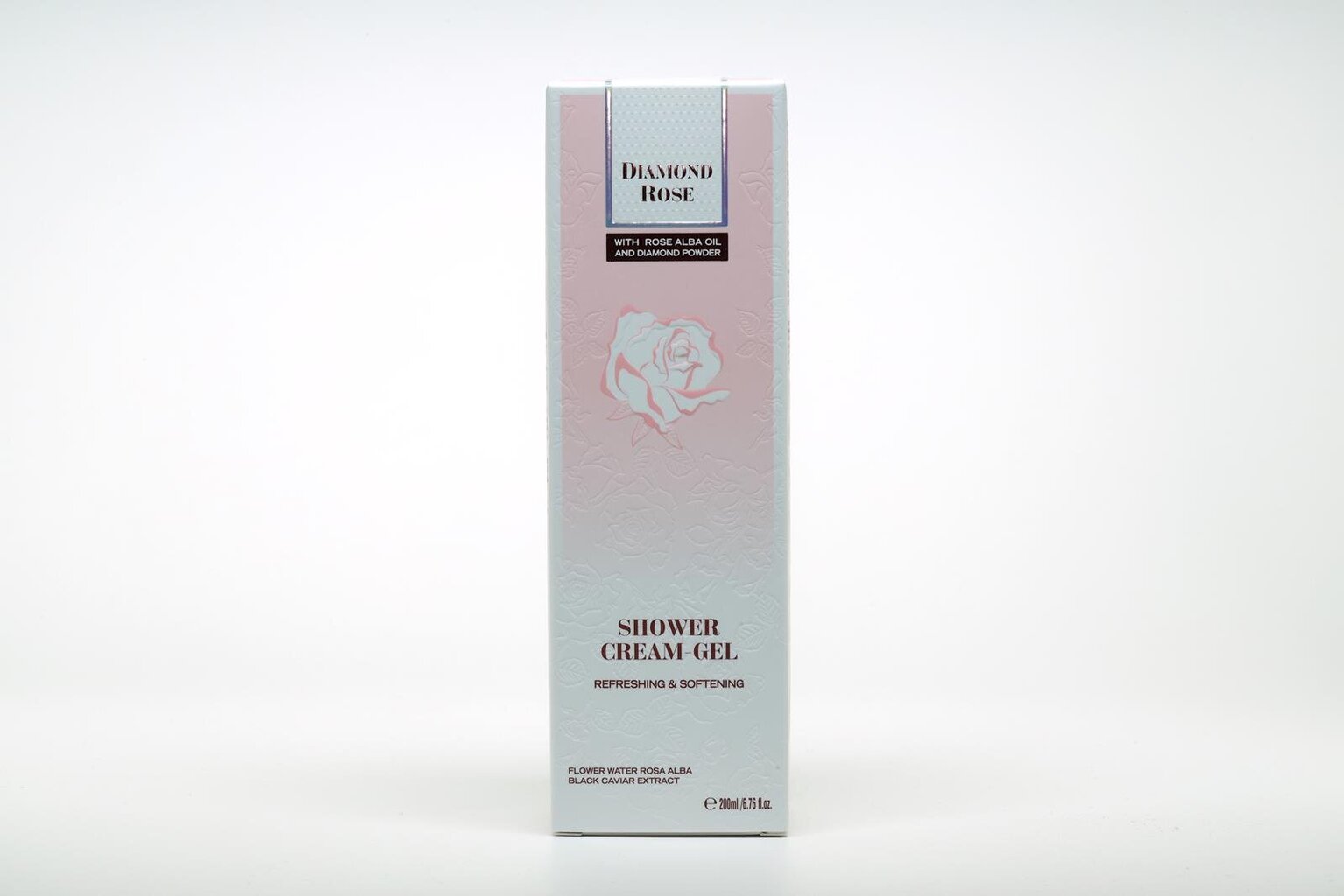 Värskendav ja pehmendav dušigeel diamond rose 200 ml, BDR215 hind ja info | Dušigeelid, õlid | kaup24.ee