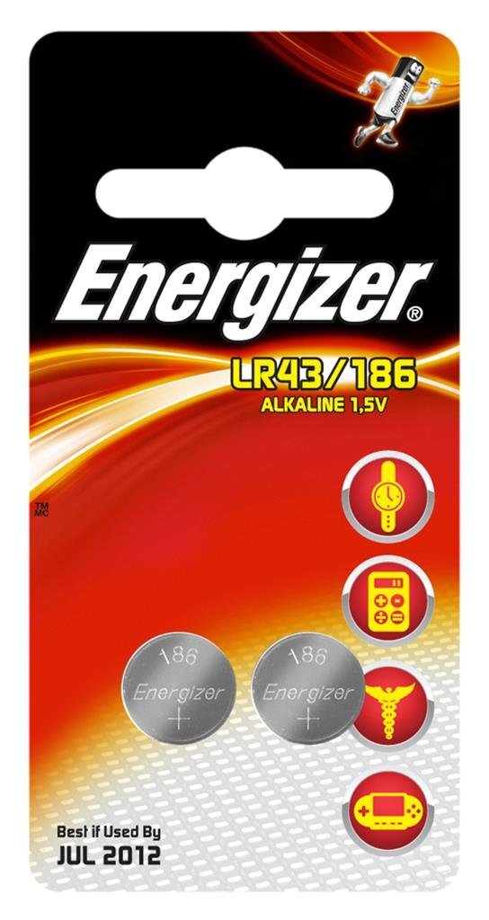 Patareid Energizer LR43, 2 tk hind ja info | Patareid | kaup24.ee