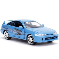 Автомобиль Fast and Furious Mia s Acara Integra 1:24 цена и информация | Игрушки для мальчиков | kaup24.ee