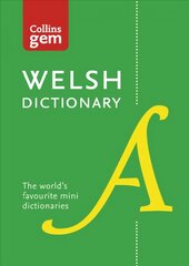 Welsh Gem Dictionary: The World's Favourite Mini Dictionaries 4th Revised edition, Collins Welsh Dictionary: Trusted Support for Learning, in a Mini-Format цена и информация | Пособия по изучению иностранных языков | kaup24.ee