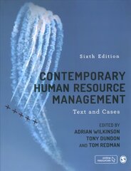 Contemporary Human Resource Management: Text and Cases 6th Revised edition цена и информация | Книги по экономике | kaup24.ee