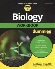 Biology Workbook For Dummies, 2nd Edition 2nd Edition цена и информация | Книги по экономике | kaup24.ee