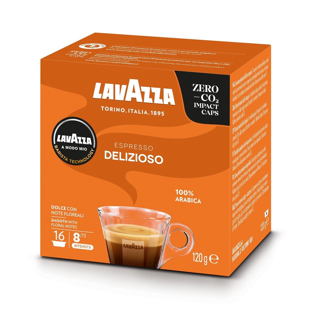 Kohvikapslid Lavazza A Modo Mio Delizioso, 120g, 16 tk hind ja info | Kohv, kakao | kaup24.ee