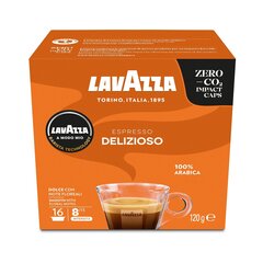 Кофейные капсулы Lavazza A Modo Mio Delizioso, 120г, 16 шт. цена и информация | Кофе, какао | kaup24.ee