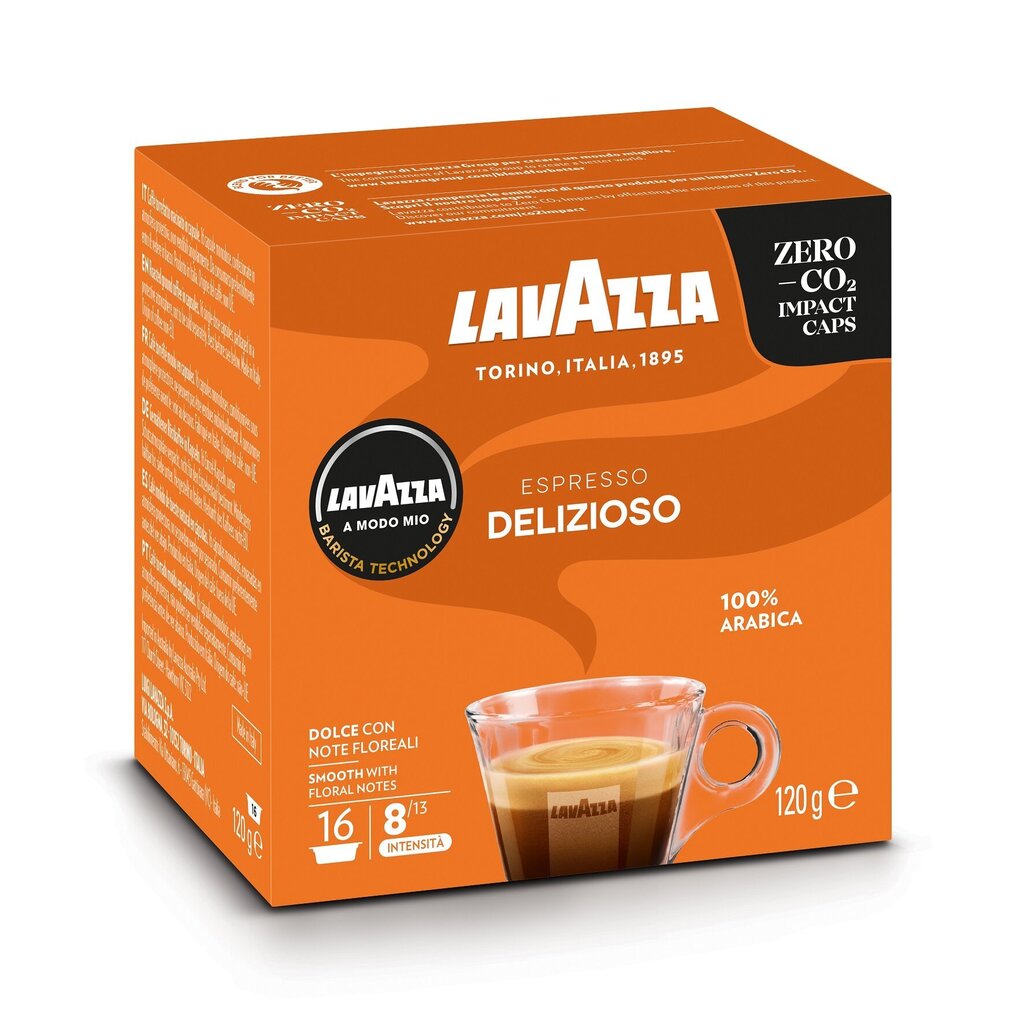 Kohvikapslid Lavazza A Modo Mio Delizioso, 120g, 16 tk hind ja info | Kohv, kakao | kaup24.ee