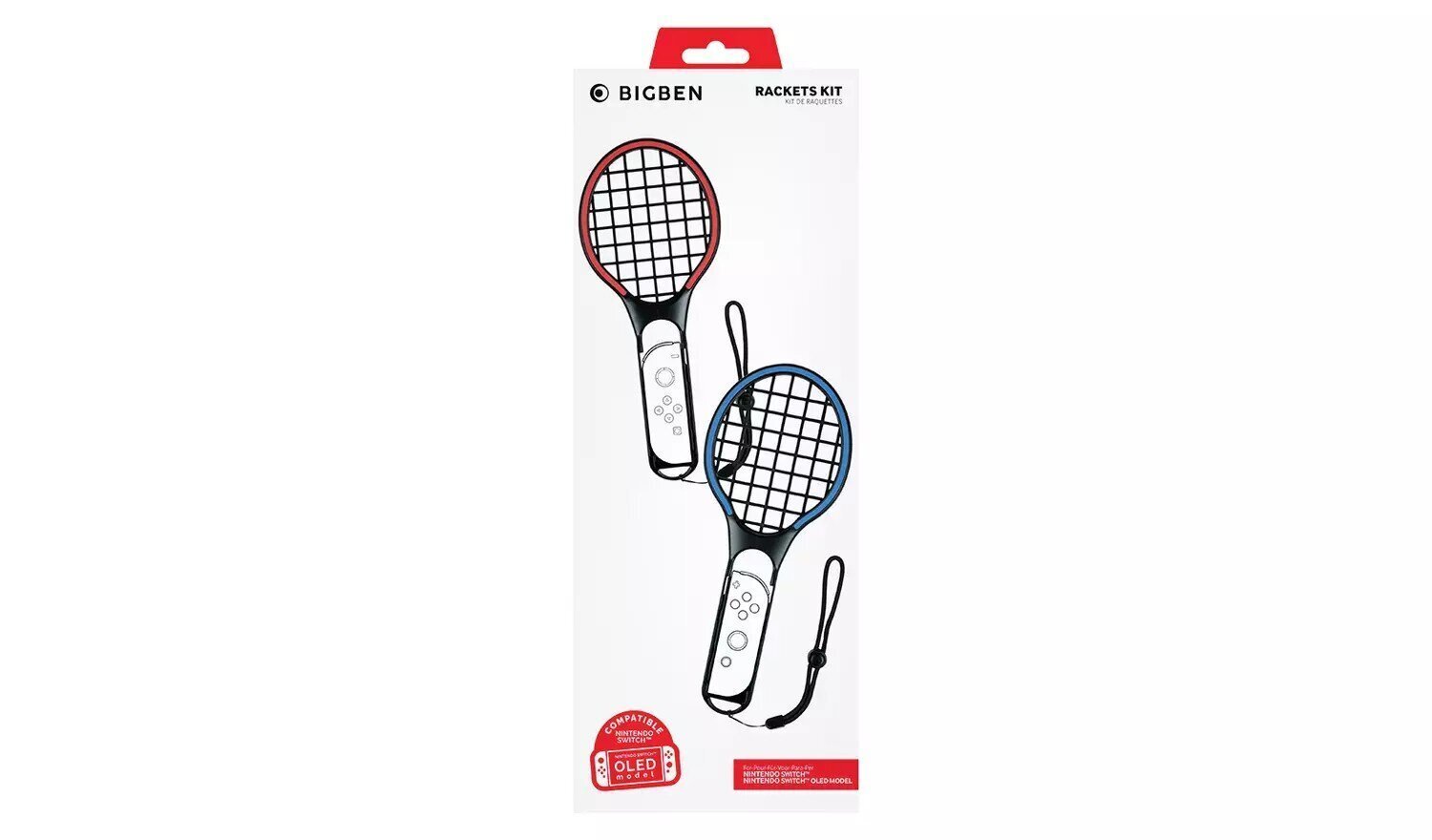 Nacon Nintendo Switch Joy-Con Tennis Rackets Kit цена и информация | Mängukonsoolide lisatarvikud | kaup24.ee