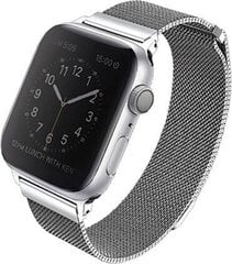 Uniq Dante, Apple Watch Series 4 44 mm UNIQ143SILVER hind ja info | Nutikellade ja nutivõrude tarvikud | kaup24.ee