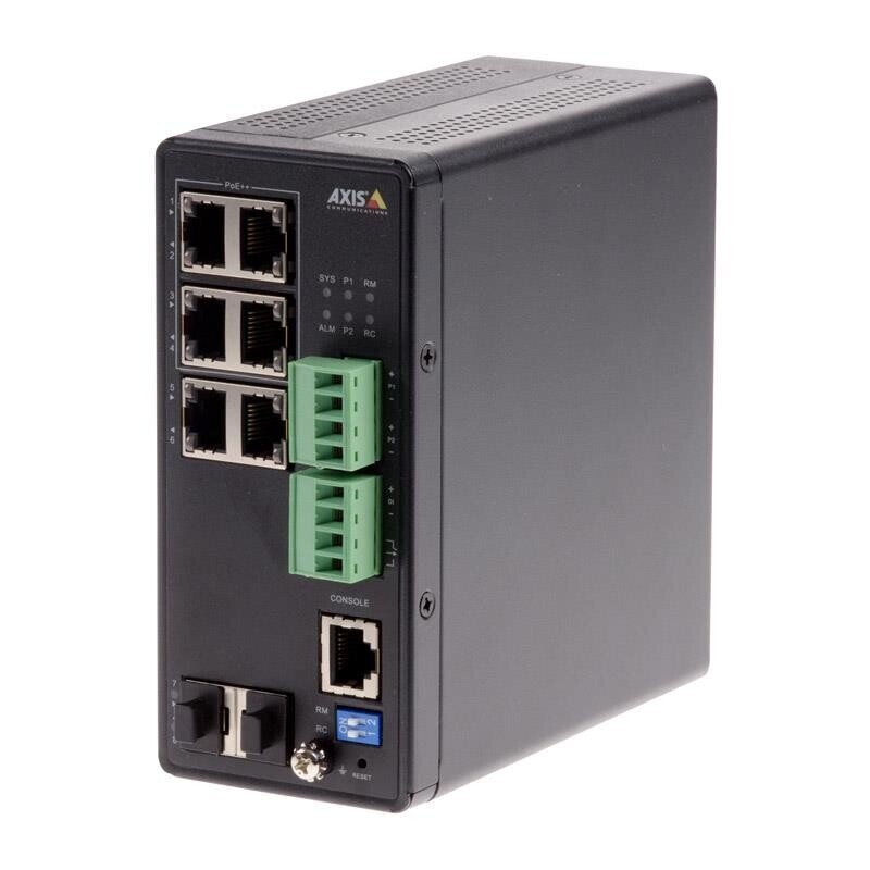AXIS T8504-R 4-Port Managed Industrial PoE++ Gigabit Switch цена и информация | Lülitid (Switch) | kaup24.ee