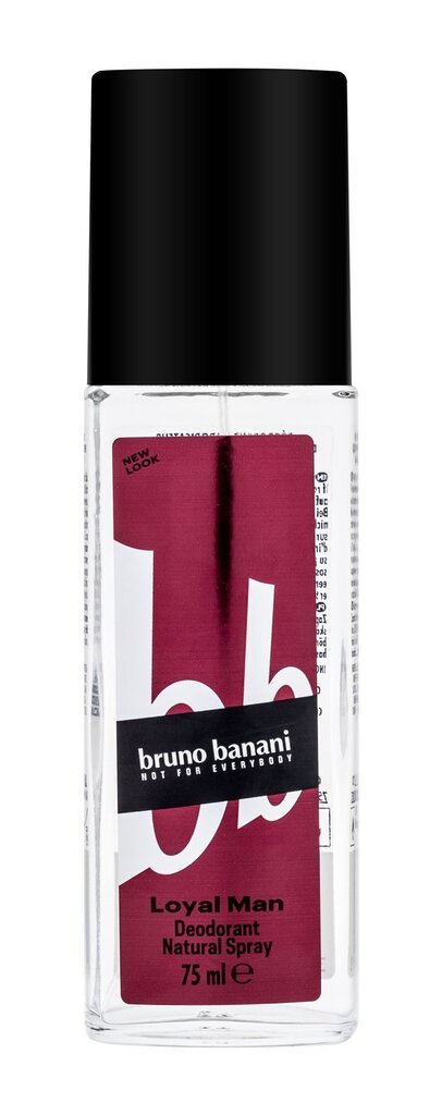 Pihustatav deodorant meestele Bruno Banani Loyal Man, 75 ml цена и информация | Lõhnastatud kosmeetika meestele | kaup24.ee