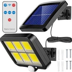 120 LED COB Настенный светильник Izoxis на солнечных батареях цена и информация | Уличное освещение | kaup24.ee
