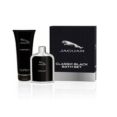 Komplekt meestele: Jaguar Classic Black EDT 100 ml + dušigeel 200 ml цена и информация | Мужские духи | kaup24.ee