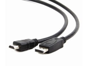 GEMBIRD Kaabel DISPLAYPORT M -> HDMI M 1M цена и информация | Кабели и провода | kaup24.ee
