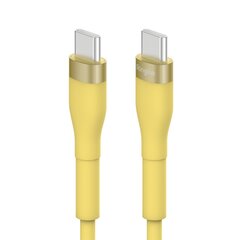 Ringke CB60211RS, USB-C - USB-C 480Мбит/с 60Вт 2м желтый цена и информация | Кабели для телефонов | kaup24.ee