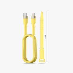 Ringke CB60129RS, USB-C - Lightning 480Мб/с 20Вт 2м фиолетовый цена и информация | Кабели для телефонов | kaup24.ee