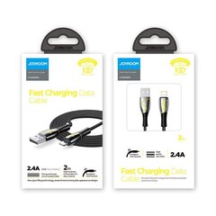 Joyroom Mermaid, USB - Lightning cable 2,4A 2 м black (S-2030K6) цена и информация | Borofone 43757-uniw | kaup24.ee