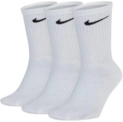 Nike Носки U NK Perf Ltwt Crew 3PR White SX4704 101 цена и информация | Meeste sokid | kaup24.ee