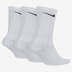 Nike Носки U NK Perf Ltwt Crew 3PR White SX4704 101 цена и информация | Мужские носки | kaup24.ee