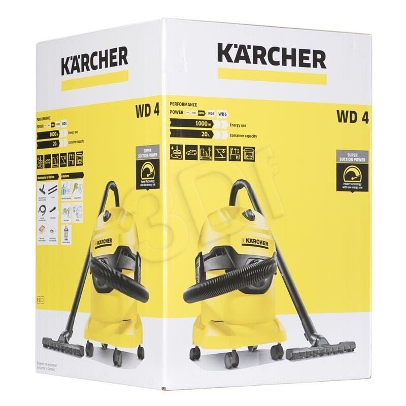 Karcher WD4 (1.348-111.0) цена и информация | Tolmuimejad | kaup24.ee