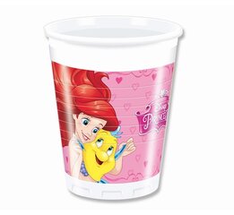 Одноразовые пластиковые стаканчики "Princess Dreaming", 200 мл, 8 шт  86678 цена и информация | Праздничная одноразовая посуда | kaup24.ee